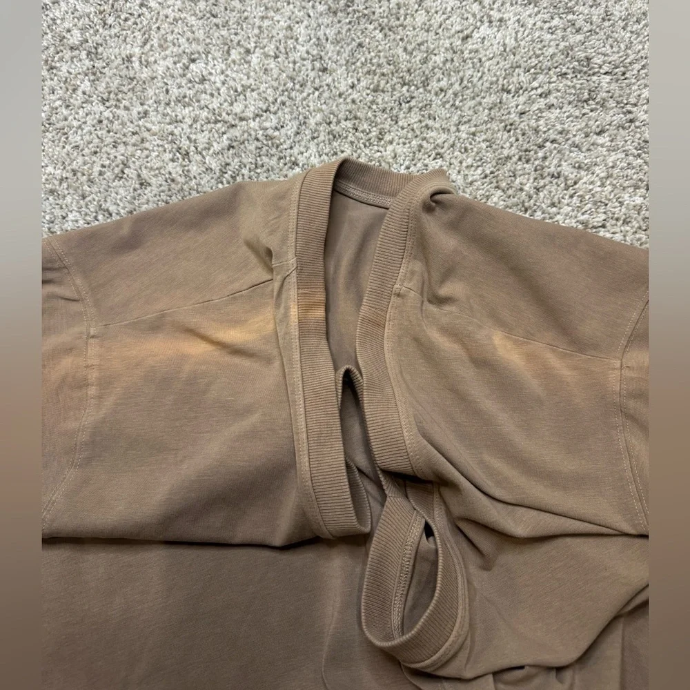 NWT Free People Movement Hot Shot Tee Romper | Small | Mocha Latte - Picture 11 of 11
